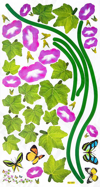 Dancing Butterflies - Wall Decals Stickers Appliques Home Decor